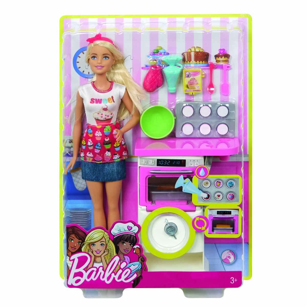 Barbie Chef De Pastelitos Set De Juego SEARS MX Me Entiende