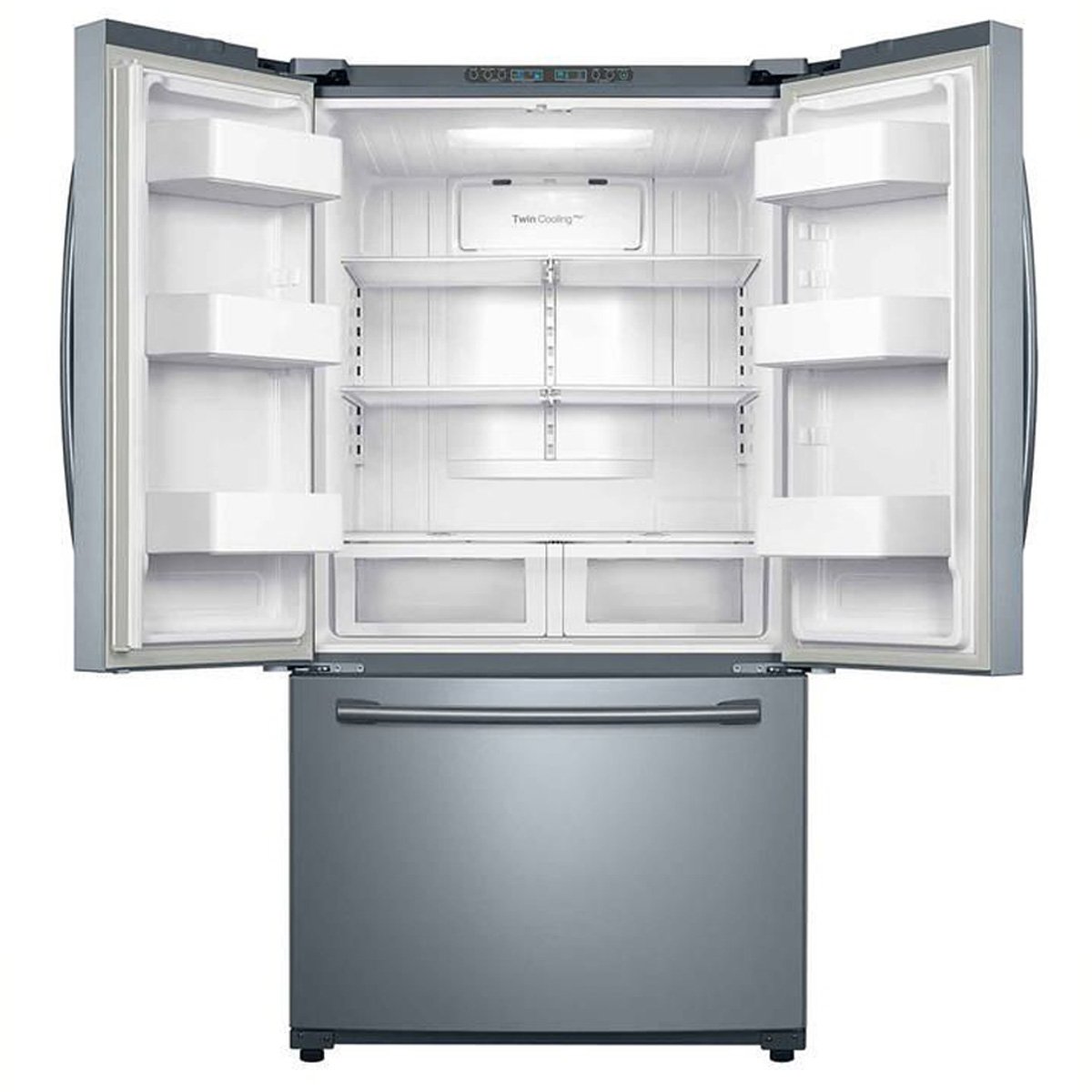 REFRIGERADOR SAMSUNG FRENCH DOOR 26 PIES SILVER Me