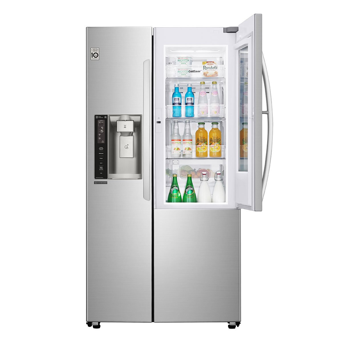 Refrigerador LG InstaView Duplex 26 pies GS73SXS Me