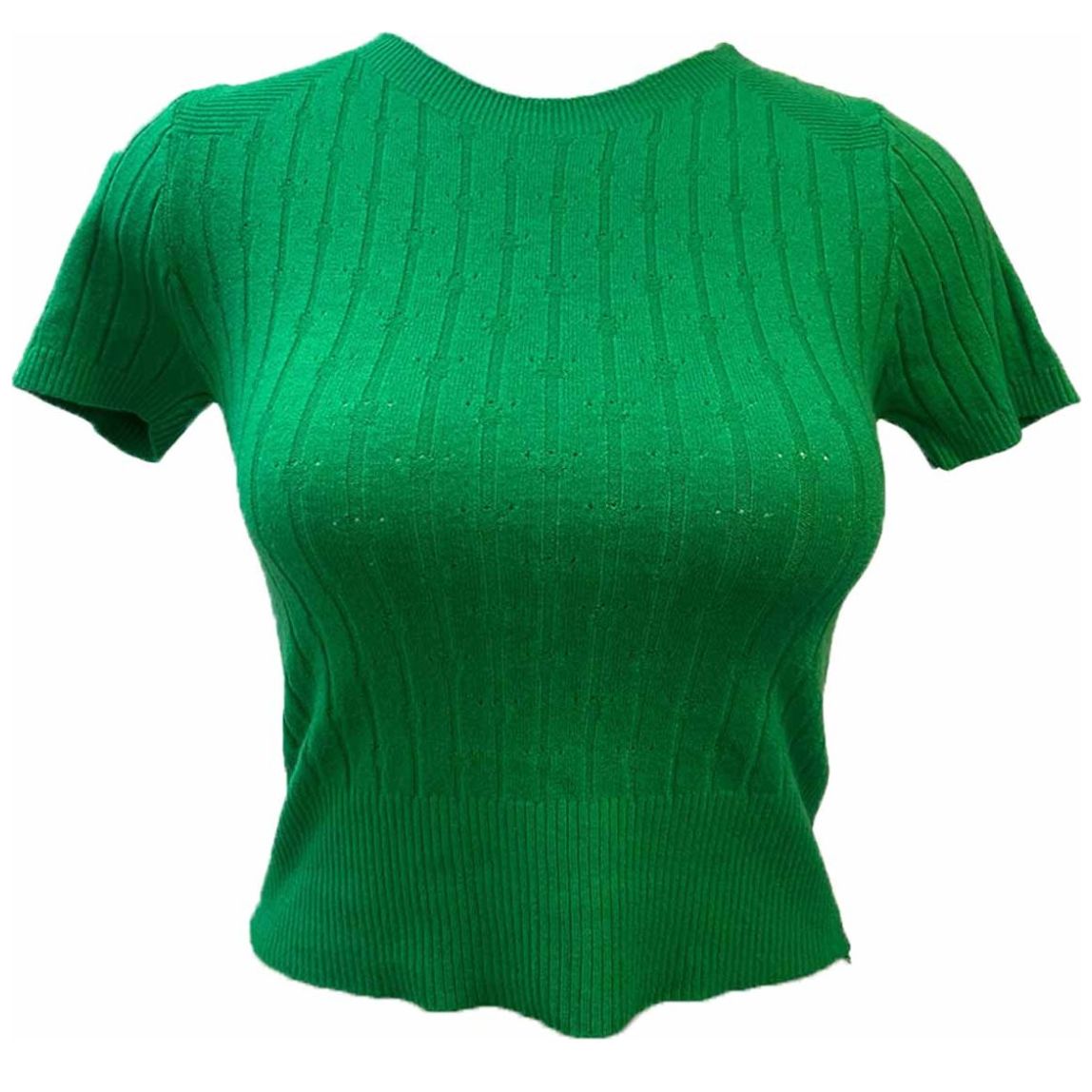 Camiseta De Manga Larga De Verano Con Cuello Redondo Y Cuello Redondo Para Mujer